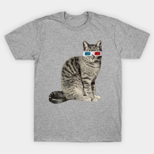 3D Cat T-Shirt